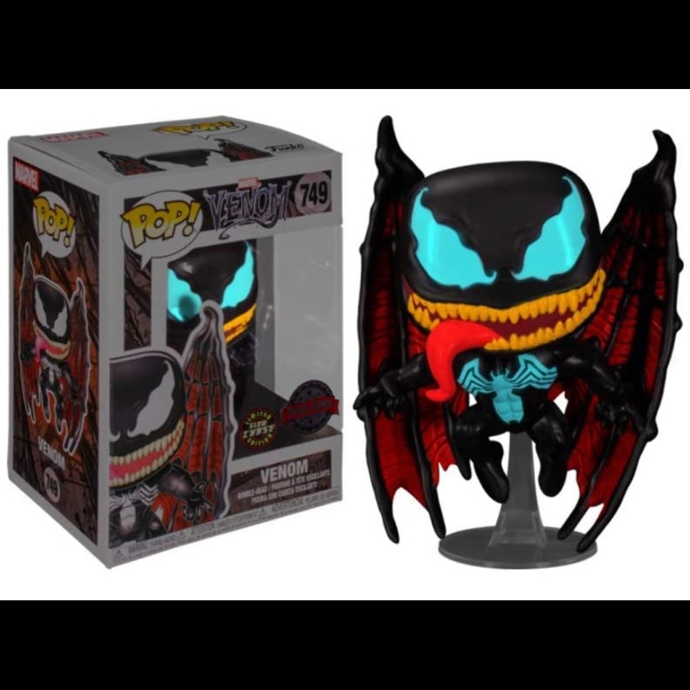 New Marvel Funko Pop! #749 Winged Venom PIIAB Exclusive!